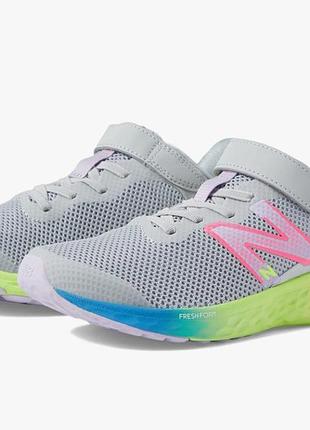 Оригінальні кросівки для дівчинки  new balance 33 розмір/ устілка 21 см. сірого кольору.