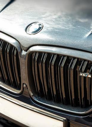 Решетки m-look v1 (2018-2022, карбон) для bmw x5 g05 2019–2026 гг