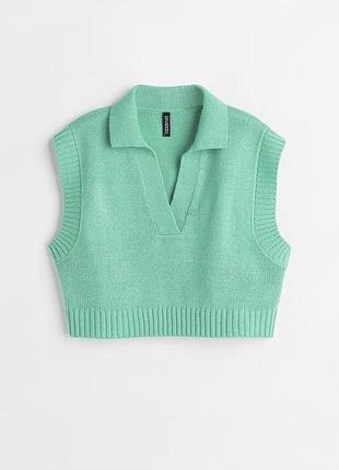 Трикотажний топ поло h&m