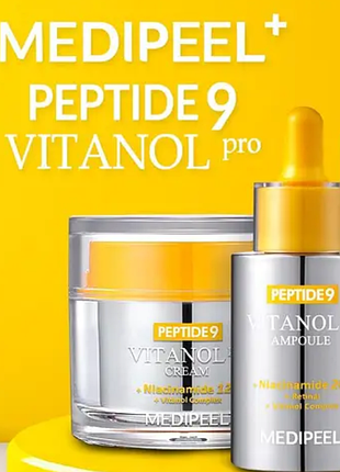 Набір зволожувальних засобів для сяйва шкіри medi-peel glutathione hyal aqua multi care kit