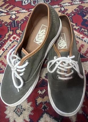 Кеди vans authentic t&l (grape leaf) / оригінал 4