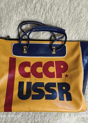 Винтажная спортивная сумка 1980