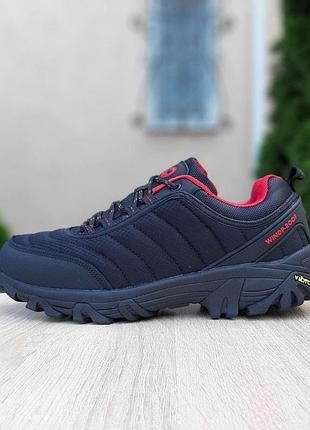 Merrell vibram чёрный с красным