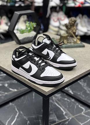 Оригінальні кеди nike dunk panda 3