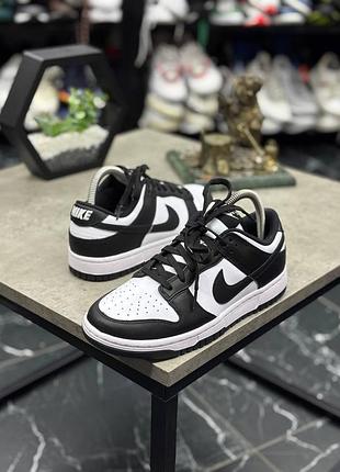 Оригінальні кеди nike dunk panda 5