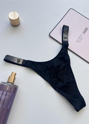 Стринги трусики виктория сикрет трусы victoria's secret swarovski