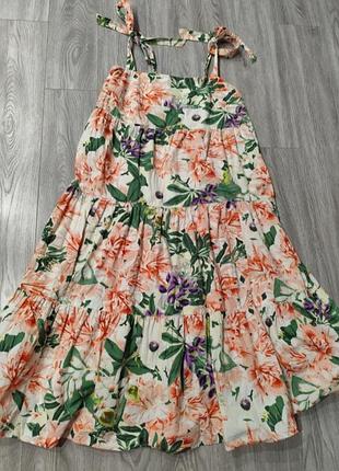 Плаття, сукня h&m. стан ідеальний тканина хорошої якості котон натуральна.