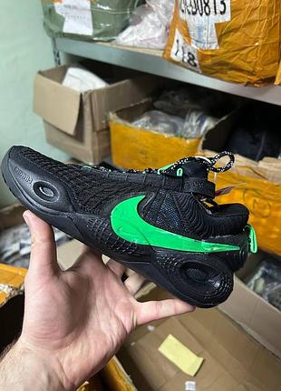 Кроссовки nike cosmic utility black green