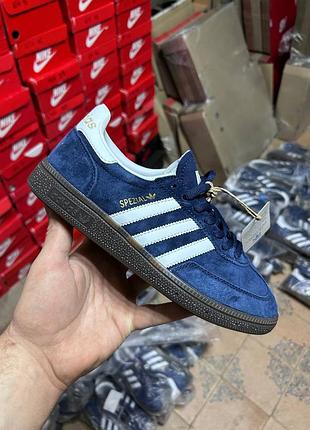Кросівки adidas spezial blue white