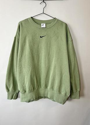 Жіночий оверсайз світшот nike м розміру
