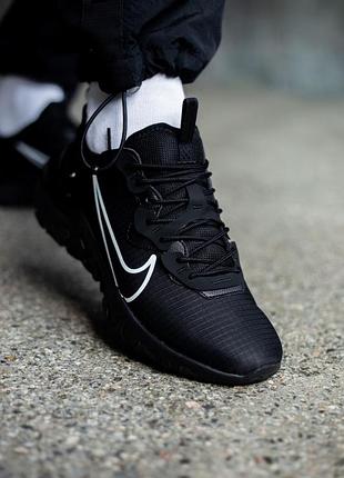 Кроссовки nike react vision black/white 5