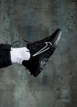 Кроссовки nike react vision black/white 7