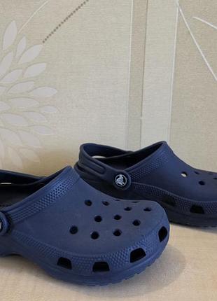 Детские кроксы сабо crocs classic оригинал размер j1 на 31-32