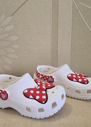 Детские кроксы сабо crocs classic disney оригинал размер с9 на 26