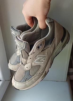 Женские кожаные кроссовки new balance 38 р.,24 см