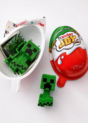 Kinder joy minecraft. кіндер джой майнкрафт. кріпер