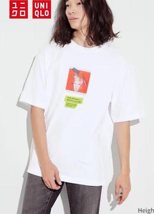 Качественная футболка uniqlo из коллекции andy warhol's collages ut