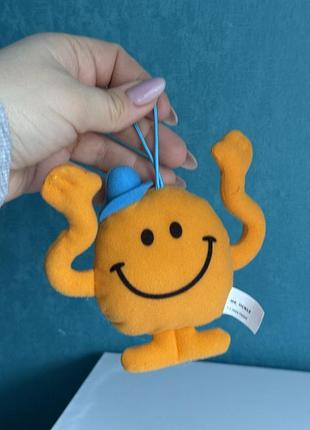 Іграшка-брелок «містер лоскотун» (mr. tickle) з серії «mr. men & little miss» mcdonalds