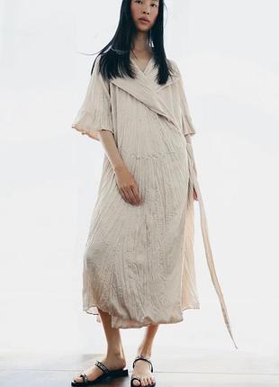 Сукня жіноча бежева zara new