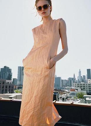 Сукня жіноча рожева жата zara new