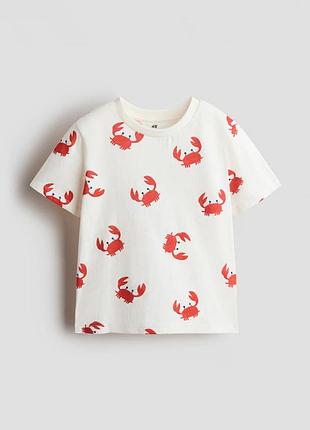 Футболка з крабиками h&m
