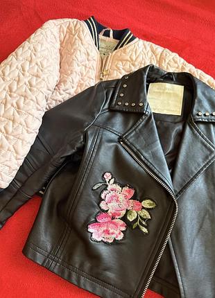 Куртка , кожанка косуха zara