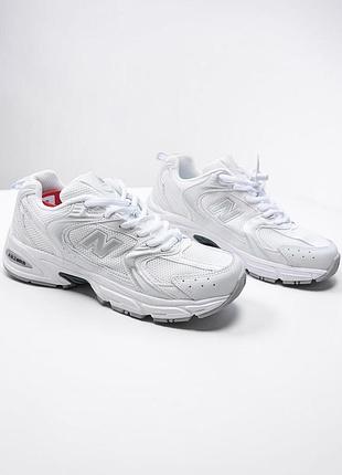 Женские кроссовки new balance 530 белые