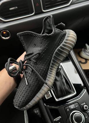 Кросівки жіночі adidas yeezy boost 350 all black