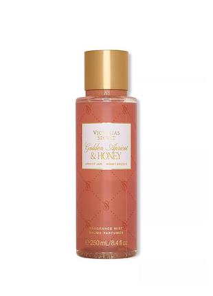 Парфумований міст / спрей для тіла victoria's secret golden apricot & honey розпив