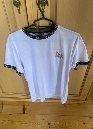 Футболка christian dior.виробник турція.тканина котон.