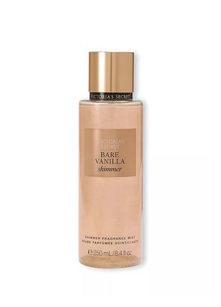 Victoria's secret bare vanilla body shimmer fragrance mist розпив