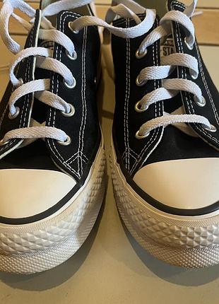Чорні кеди converse chuck taylor