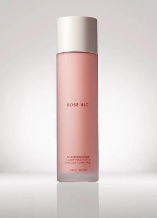 Осветляющий тонер с кислотами rose inc skin resolution clarifying toner 120 мл