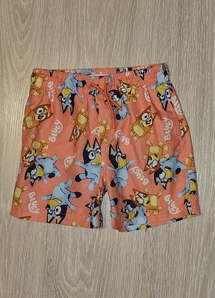 Яркие шорты плавки от primark на 5-6 лет
