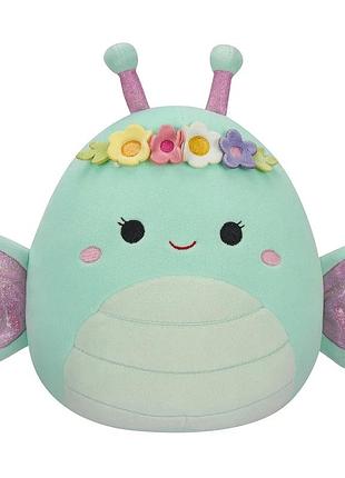 М'яка іграшка squishmallows - метелик рейна (13 cm)
