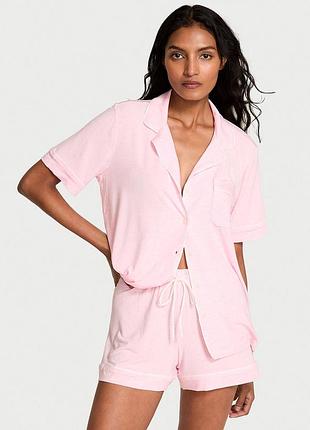 Пжіма вікторія сікрет victoria's secret sosoft™ modal short pajama set - s