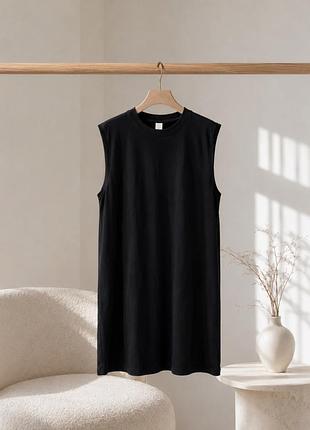 Сукня майка h&m чорна 2