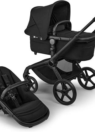 Коляска 2 в 1 bugaboo fox 5 desert taupe шасси black голландия, новое, heritage black