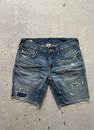 Чоловічі джинсові шорти true religion