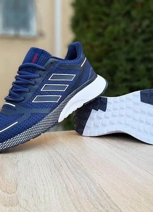 Adidas nova run синие 4