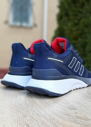 Adidas nova run синие 9