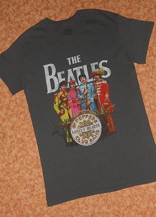 Футболка the beatles/sgt. pepper's lonely hearts club band/рок мерч