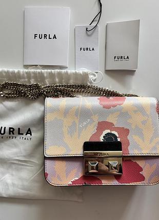 Шкіряна смка furla bella limited edition