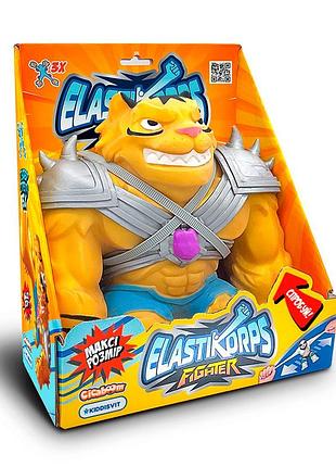 Стретч-игрушка elastikorps серии maxy fighter 3: extra force - золотой тигр