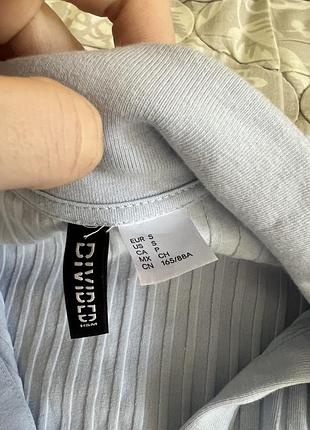 Платье голубое h&amp;m 3
