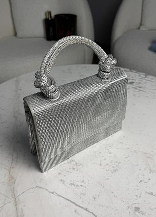 Сумка зі стразами zara