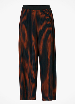 Штани кюлоти жіночі плісеровані only у смужку на літо