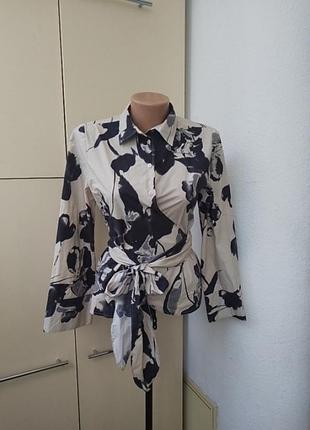 Блуза котонова р.14 uk.   selected femme
