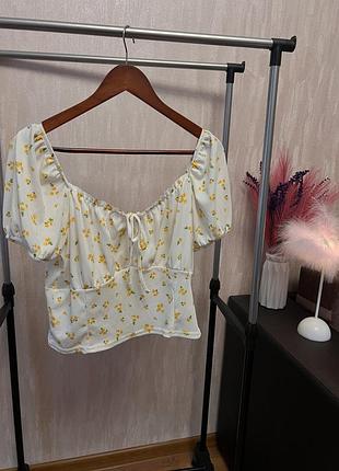 Топ plus size