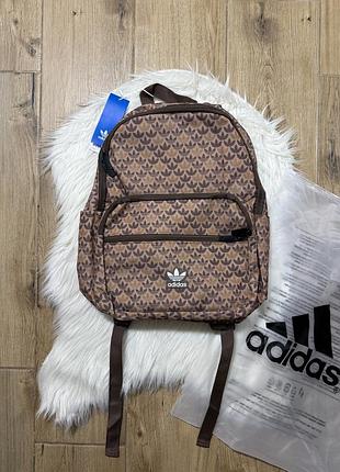 Рюкзак adidas 14l | компактный унисекс рюкзак адидас для ежедневного использования коричневый